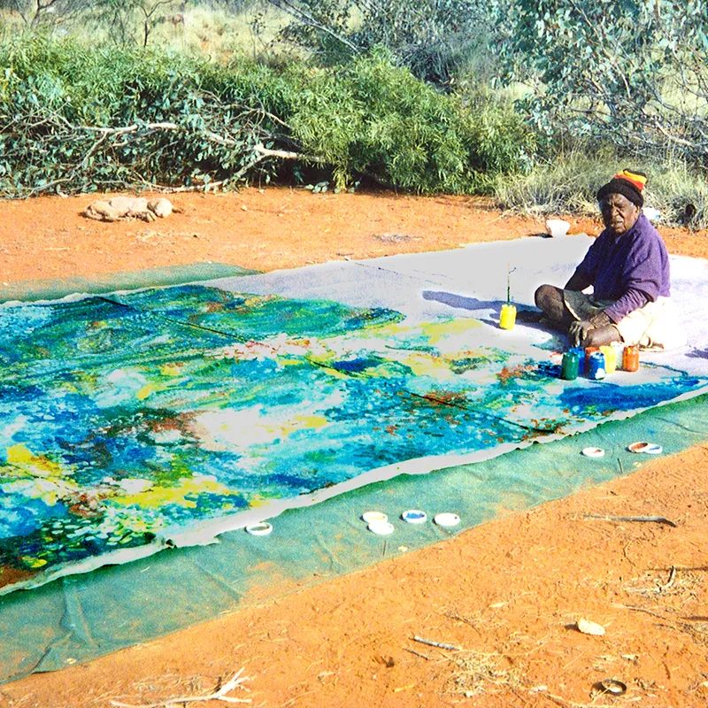 Emily Kame Kngwarreye Earth's Creation